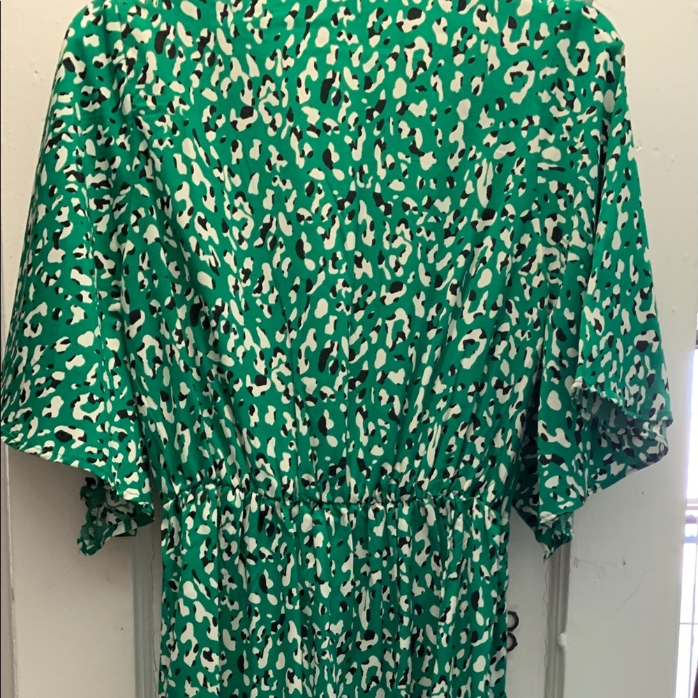 Green Leopard Dress [XS]